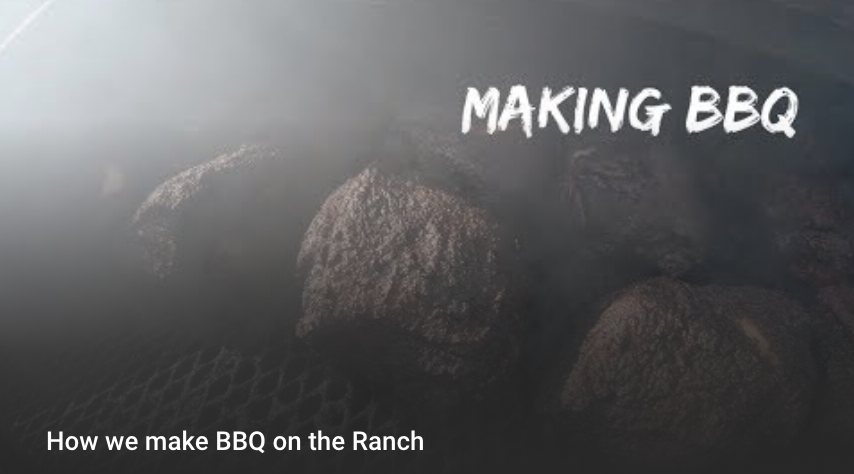Making BBQ on the Ranch