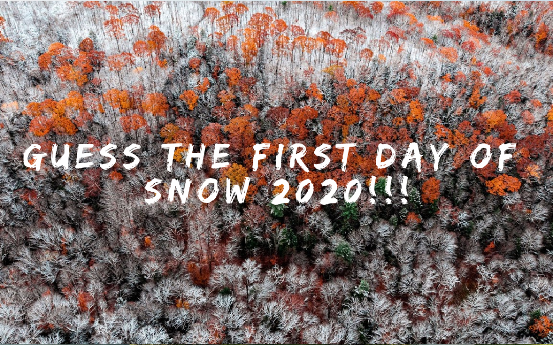 Guess the First Day of Snow 2020